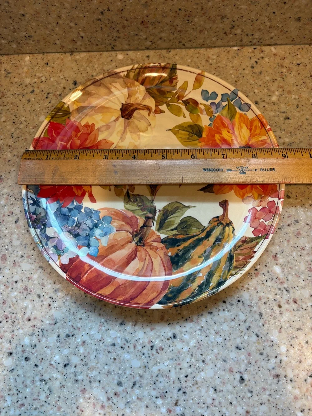 Member’s Mark Harvest Melamine Dinnerware, **Originally 4 Place Setting**